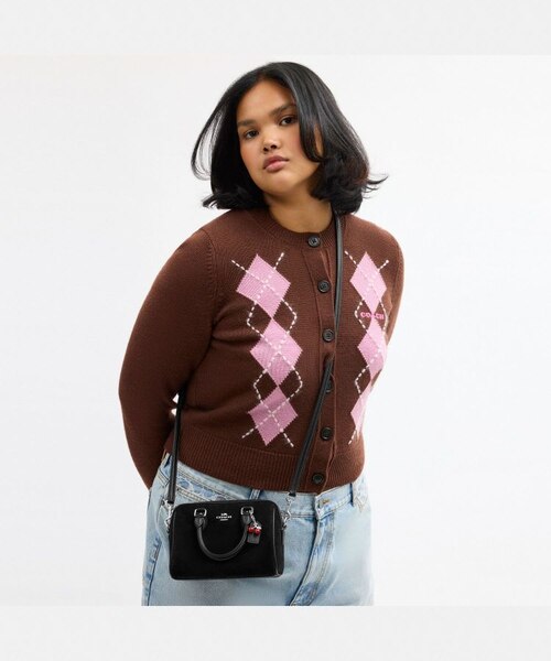 公式】ミニ ローアン クロスボディ バッグ・チェリー チャーム｜コーチ