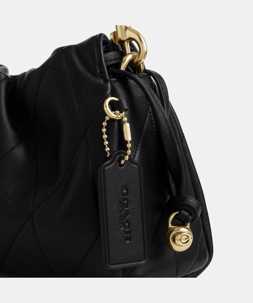新品　COACH フェイ ショルダー バッグ・キルティング　ブラック　2way COACH OUTLET｜【公式】フェイ ショルダー バッグ・キルティング