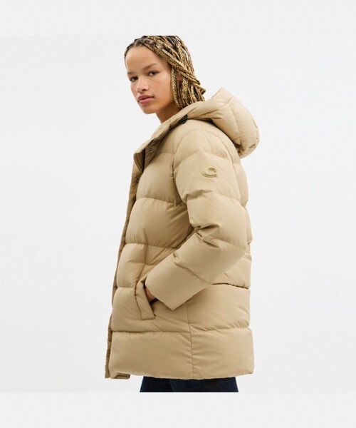 公式】ミッド パッファー コート・シアリング｜コーチ アウトレットの