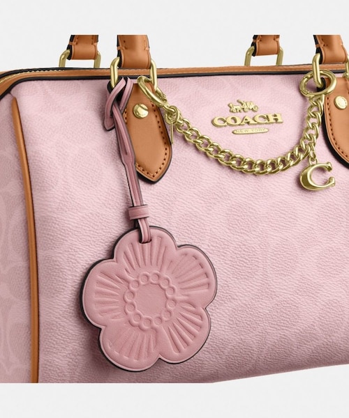 公式】ローアン サッチェル バッグ・シグネチャー キャンバス