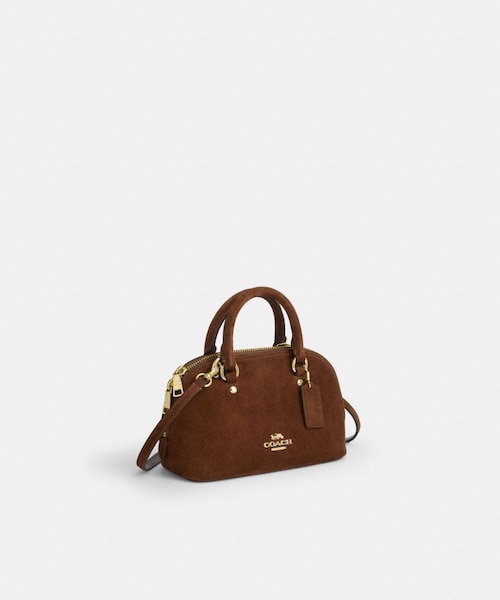 【新品未使用】COACH ララ ミニ サッチェル バッグ ブラウン 公式】ララ ミニ サッチェル バッグ｜コーチ アウトレットの