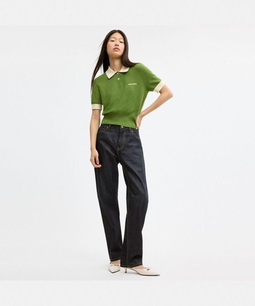 COACH ニットポロシャツ 公式】ニット ポロ｜コーチ アウトレットのアウトレット通販｜三井