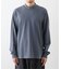 SAVE KHAKI UNITED / ORGANIC RECYCLED MOCK NECK TEE