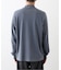 SAVE KHAKI UNITED / ORGANIC RECYCLED MOCK NECK TEE