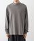 SAVE KHAKI UNITED / ORGANIC RECYCLED MOCK NECK TEE