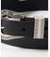 3point buckle レザーベルト