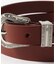3point buckle レザーベルト