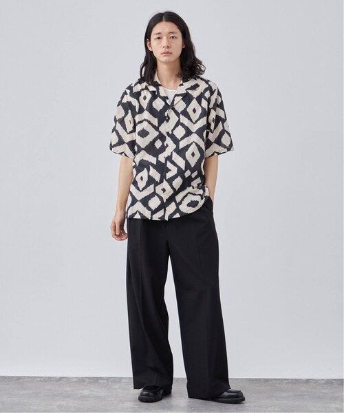 【とろみシリーズ】ミリタリーハーフスリーブシャツ とろみシリーズ】ミリタリーハーフスリーブシャツ セットアップ