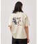 【MLB×LOONEY】別注 クラック加工 プリントTシャツ