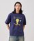 【MLB×LOONEY】別注 クラック加工 プリントTシャツ