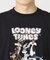 【MLB×LOONEY】別注 クラック加工 プリントTシャツ