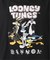 【MLB×LOONEY】別注 クラック加工 プリントTシャツ