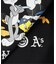 【MLB×LOONEY】別注 クラック加工 プリントTシャツ