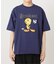【MLB×LOONEY】別注 クラック加工 プリントTシャツ