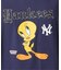 【MLB×LOONEY】別注 クラック加工 プリントTシャツ