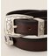 【ITALIAN BELTS/イタリアンベルツ】ウエスタンバックルベルト  948-25-4F