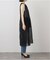 【AMOMENTO / アモーメント】SHEER LONG DRESS AM25SSW03DR