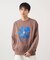 《追加》【PLANET OF EARTH】BIG FLOWER エンブロイダリースウェット