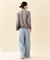 cotton silk crew プルオーバー