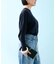 cotton silk crew プルオーバー
