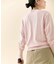 cotton silk crew プルオーバー