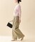 cotton silk crew プルオーバー