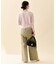 cotton silk crew プルオーバー