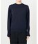 cotton silk crew プルオーバー