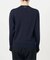cotton silk crew プルオーバー