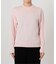 cotton silk crew プルオーバー