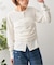 Urake gather Top / 裏毛ギャザートップ