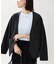 collarless soft knit ジャケット