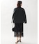 collarless soft knit ジャケット