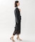 collarless soft knit ジャケット