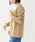 collarless soft knit ジャケット