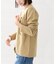 collarless soft knit ジャケット