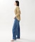 collarless soft knit ジャケット