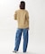 collarless soft knit ジャケット