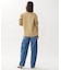 collarless soft knit ジャケット