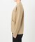 collarless soft knit ジャケット