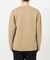 collarless soft knit ジャケット