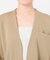 collarless soft knit ジャケット