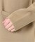 collarless soft knit ジャケット