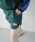 《WEB限定》SLOBE citron.ナイロンショートパンツ