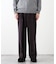LA BOUCLE (ラブークル) HERRINGBONE WIDE パンツ