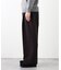 LA BOUCLE (ラブークル) HERRINGBONE WIDE パンツ