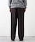 LA BOUCLE (ラブークル) HERRINGBONE WIDE パンツ