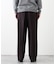 LA BOUCLE (ラブークル) HERRINGBONE WIDE パンツ