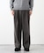 LA BOUCLE (ラブークル) HERRINGBONE WIDE パンツ