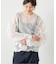 MOUJIC/ムジィーク 別注 FLOWER LACE BLOUSE